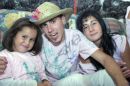 Antía, Adrián e Zaira
