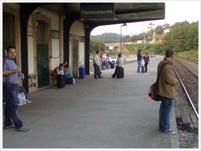 Estación do tren hoxe