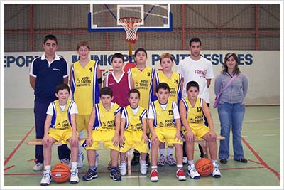 Equipo alevin masculino 2007-08