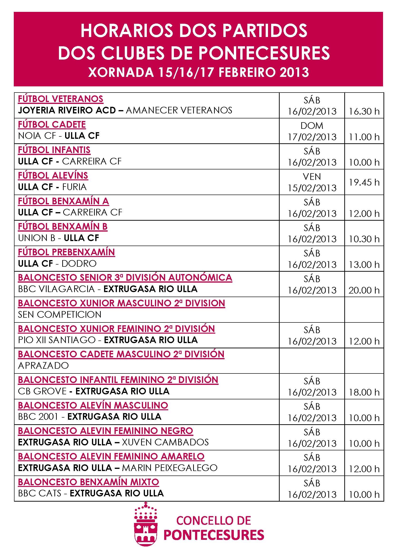 PLANTILLA 16 -17 FEBREIRO