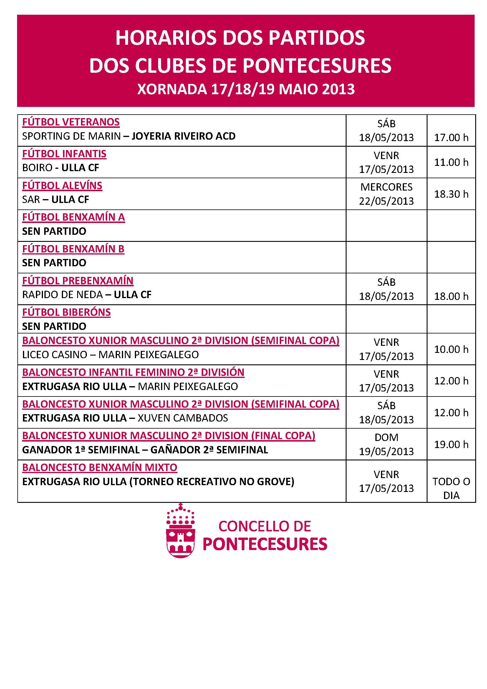 PLANTILLA 17 - 19 MAIOL