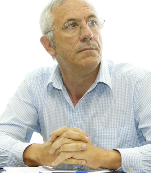 Luis Sabariz de ACP durante el Pleno de investidura.