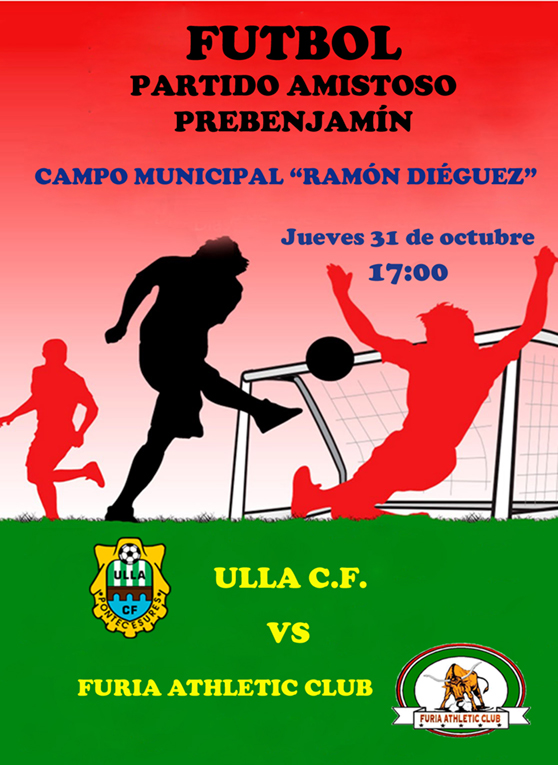 CARTEL FUTBOL AMISTOSO