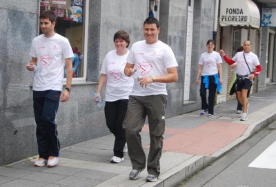 Participandes en la Andaina Solidaria.