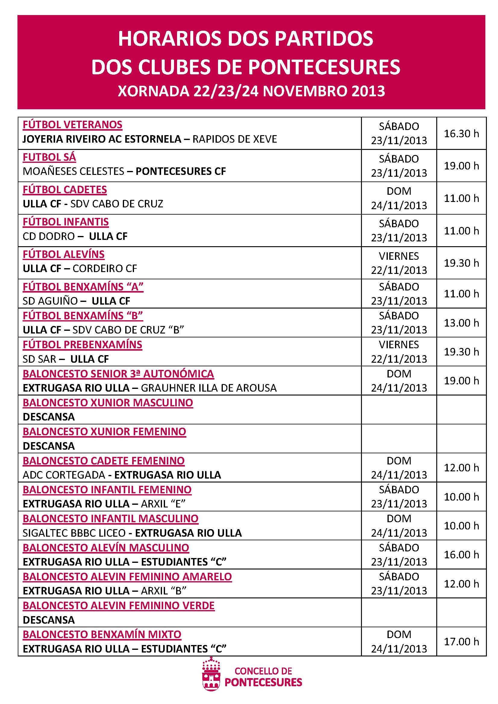 PLANTILLA 23 - 24 NOVEMBRO