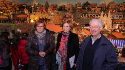 NAVA CASTRO VISITA BELEN DE VALGA /