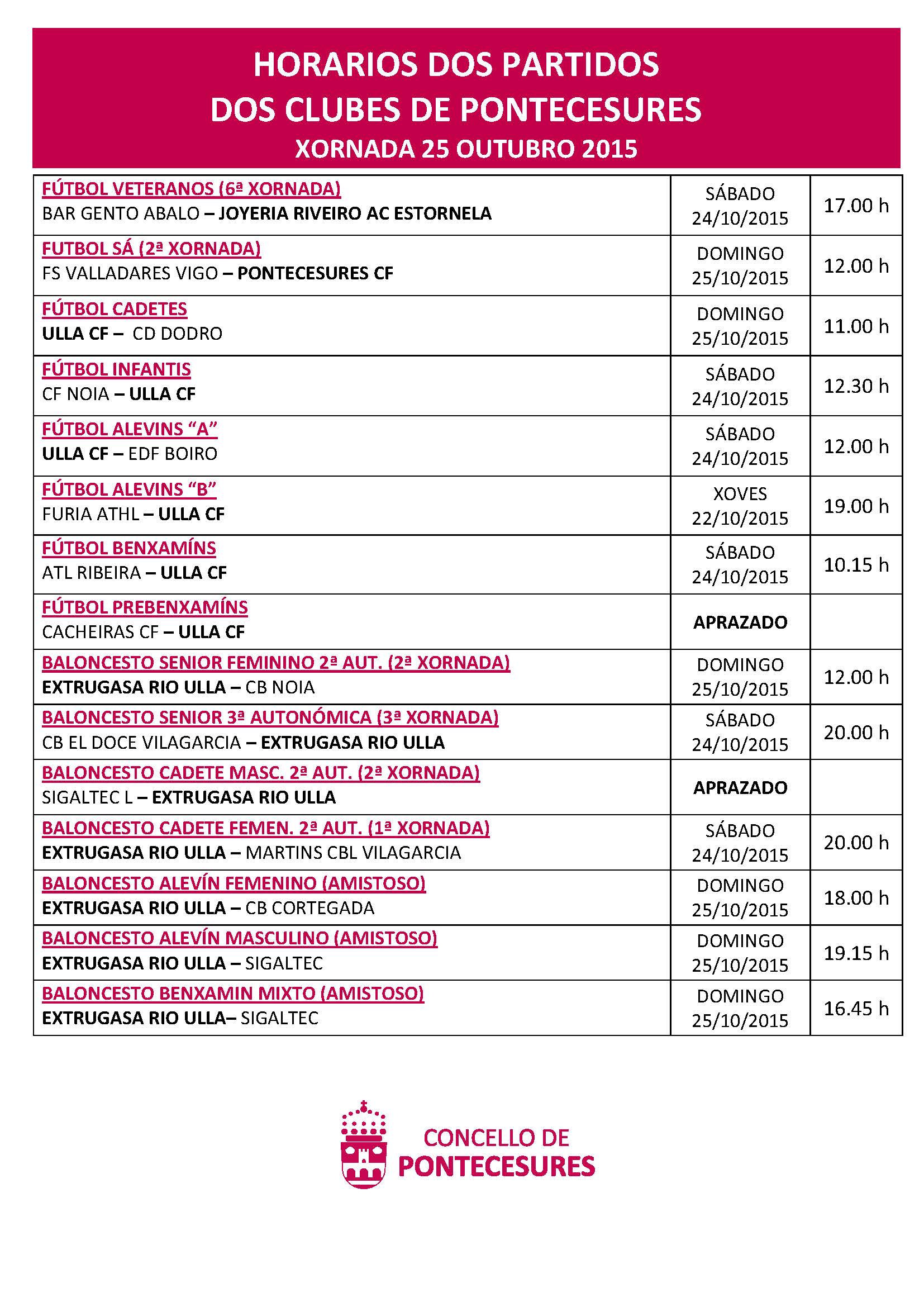 PLANTILLA 25  OUTUBRO