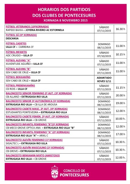 PLANTILLA 8 NOVEMBRO 2015