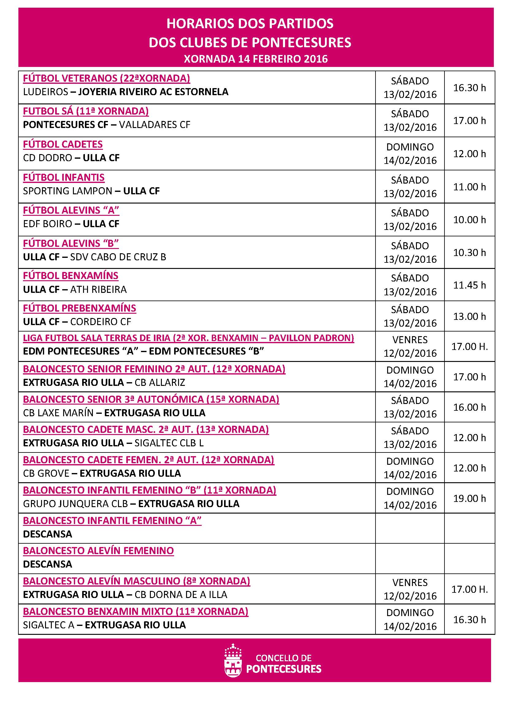 PLANTILLA 14 FEBREIRO 2016